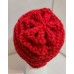 TYD-1202 : Red Knit Beanie Hat for Teens or Adults at HatsForDogs.com