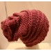 TYD-1208 : Womens Knitted Slouchy Hat at HatsForDogs.com