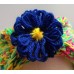TYD-1215 : Multicolor Headband or Ear Warmer with Flower at HatsForDogs.com