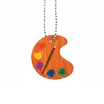 Kids Art Party Favor Paint Palette Dog Tag Necklace Birthday Prize School Gift Kids Art Party Favor Paint Palette Dog Tag Necklace Birthday Prize School Gift