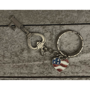 AJD-1005 : Love America Key Chain at HatsForDogs.com