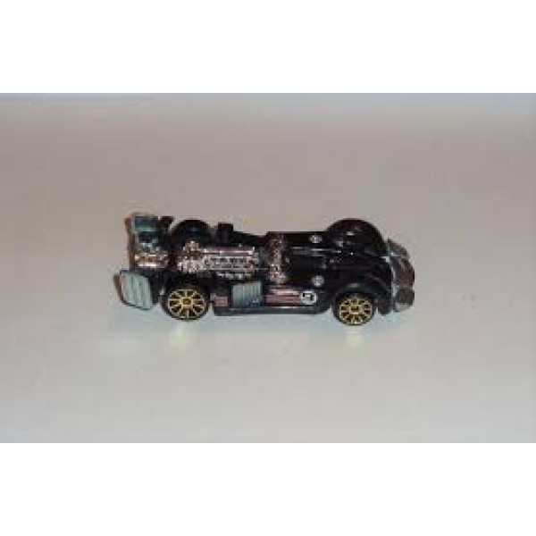 Hot Wheels Road Rocket Black 1995 Mattel Diecast Toy Car 1/64 Loose