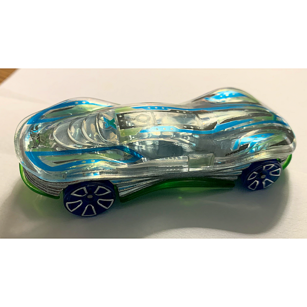 Hot Wheels Clear Speeder Diecast Car Transparent Body 1:64 Scale Toy Vehicle