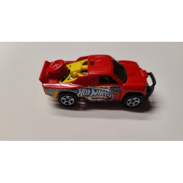 2011 Hot Wheels Off Track Red Race Truck 1:64 Scale Baja Series Diecast