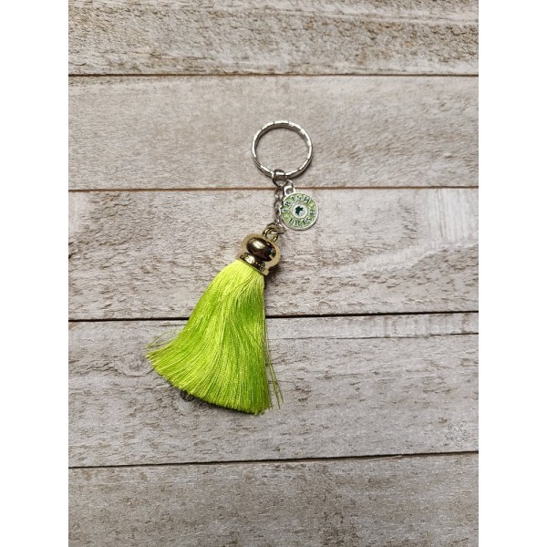 Saint Patricks Day Irish Lime Tassel Keychain Saint Patricks Day Irish Lime Tassel Keychain