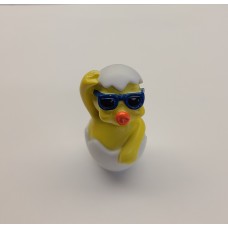 Vintage 2001 Topps Yellow Duck with Sunglasses