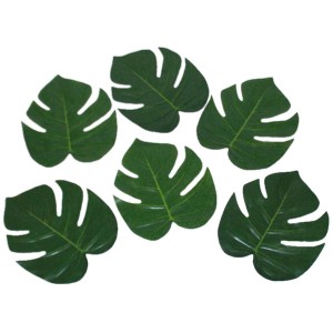 RTD-1462 : Large 8 inch Polyester Tropical Fern Palm Leaves at HatsForDogs.com