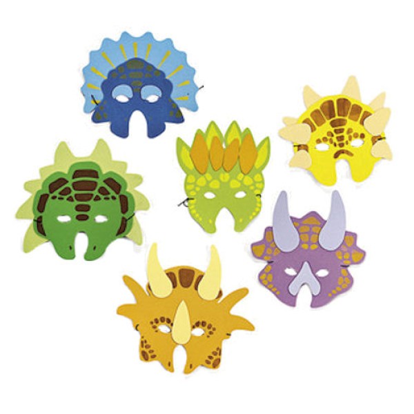 Foam Dinosaur Party Masks Foam Dinosaur Party Masks