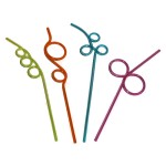 Crazy Loop Party Fun Straws