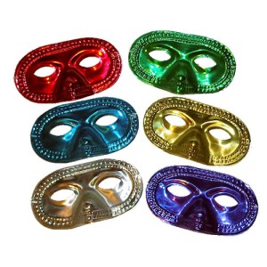 RTD-1663 : Plastic Half Masks - Assorted Colors at HatsForDogs.com