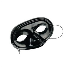 Plastic Black Half Masks