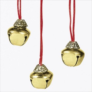 RTD-2170 : Large Christmas Jingle Bell Necklaces at HatsForDogs.com