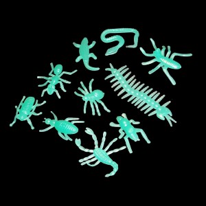 RTD-2362 : Plastic Glow-In-The-Dark Bugs and Creatures at HatsForDogs.com