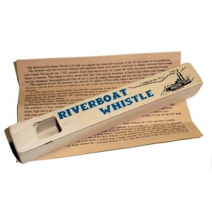 RTD-2555 : Wooden Riverboat Whistle at HatsForDogs.com