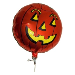 RTD-2643 : Halloween Pumpkin Jack-O-Lantern 18 inch Mylar Helium Balloon at HatsForDogs.com