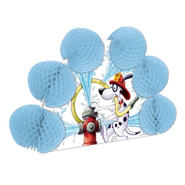 Firefighter Birthday Party Dalmatian Dog Hydrant Table Centrepiece 10 Inch Firefighter Birthday Party Dalmatian Dog Hydrant Table Centrepiece 10 Inch