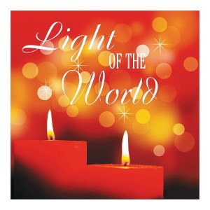 RTD-2818 : Light of the World Candlelight Christmas Backdrop Banner 6ft x 6ft at HatsForDogs.com