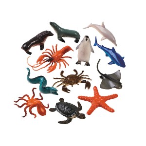 RTD-2831 : Assorted Sea Life Toy Figures at HatsForDogs.com