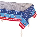 Little Sailor Birthday Table Cover