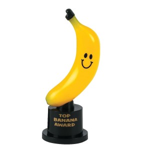 RTD-2934 : Top Banana Award Trophy at HatsForDogs.com