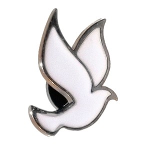 RTD-2976 : White Dove Pin at HatsForDogs.com