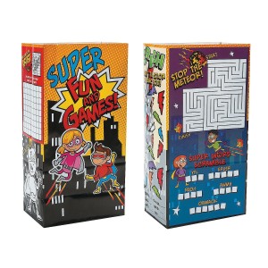 RTD-3300 : Superhero Theme Kids Meal Treat Bags at HatsForDogs.com