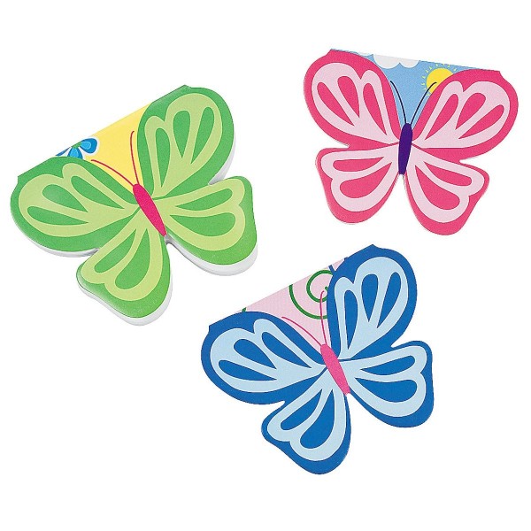 Colorful Butterfly Notepad