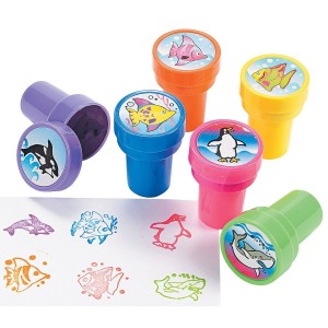 RTD-3510 : Ocean Life Colorful Ink Stampers at HatsForDogs.com