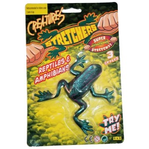 RTD-3579 : Large 4 inch Stretchy Rubber Frog at HatsForDogs.com