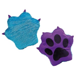 RTD-3607 : Large 14 inch Plush Monster Paw Pillow at HatsForDogs.com