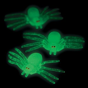 RTD-3646 : Glow-in-the-Dark Creepy Plastic Spider at HatsForDogs.com
