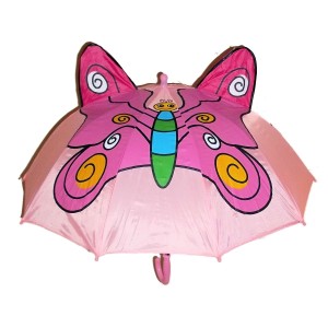 RTD-3738 : Kids Animal Umbrella - Butterfly at HatsForDogs.com