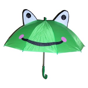 RTD-3739 : Kids Animal Umbrella - Frog at HatsForDogs.com