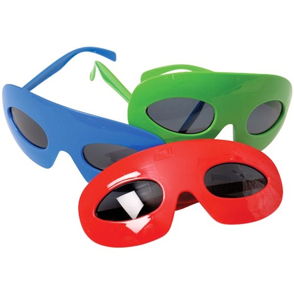 Superhero Plastic Mask Glasses Superhero Plastic Mask Glasses