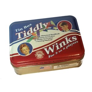RTD-3874 : Classic Tiddly Winks Game in Nostalgic Toy Tin at HatsForDogs.com
