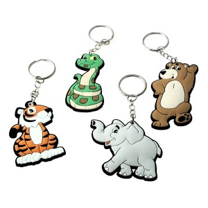 RTD-3913 : Cute Zoo Animal Key Chain at HatsForDogs.com