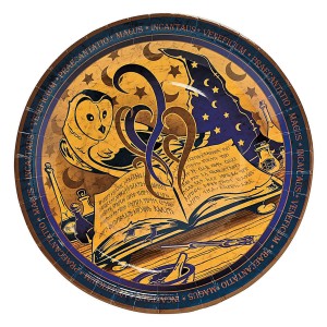RTD-3961 : 8-Pack Wizard Magician Paper Dinner Plates at HatsForDogs.com