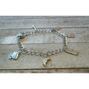 RTD-4058 : Coffee Lovers Charm Bracelet at HatsForDogs.com