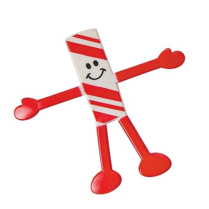 RTD-4072 : Bendable Candy Cane Toy Figure at HatsForDogs.com