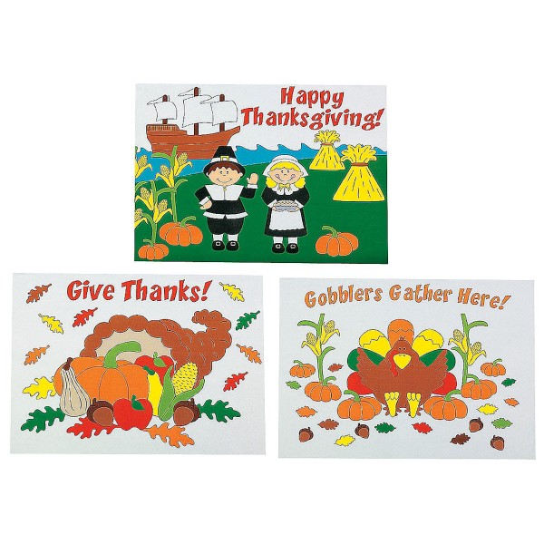 12-Pack Color Your Own Thanksgiving Placemats Art Craft 12-Pack Color Your Own Thanksgiving Placemats Art Craft