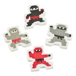 Large Ninja Erasers