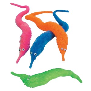 RTD-4490 : Furry Chenille Magic Worms at HatsForDogs.com