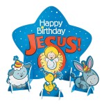 Happy Birthday Jesus Centerpiece Set