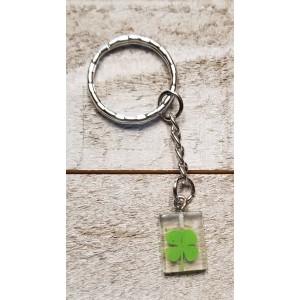 TYD-1159 : Lucky Clover Charm Keychain at HatsForDogs.com