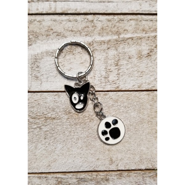 I Love Dogs Keychain
