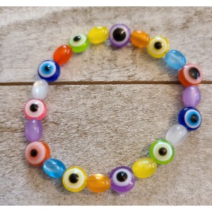 TYD-1218 : Children's Colorful Fun Beaded bracelet at HatsForDogs.com