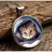 RTD-3673 : Kitten in Blue Jeans Pendant Necklace at HatsForDogs.com