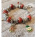 TYD-1196 : Festive Merry Christmas Holiday Theme Charm Bracelet at HatsForDogs.com