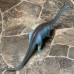 AJD-1100 : Squeaky Rubber Dinosaur Toy Blue Brachiosaurus at HatsForDogs.com
