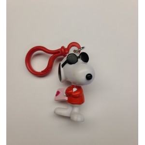JTD-1037 : Plastronics Valentine Peanuts Snoopy PVC Keychain Figure at HatsForDogs.com